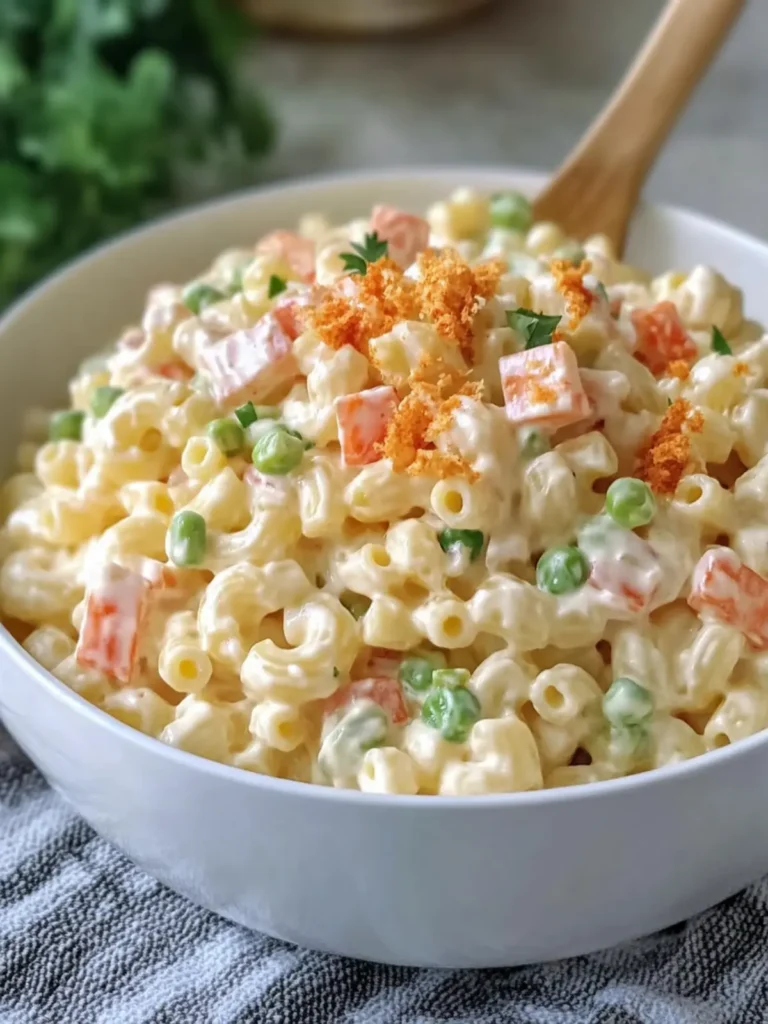 Hawaiian Creamy Macaroni Salad: A Tropical Twist to Love 4 Hawaiian Creamy Macaroni Salad