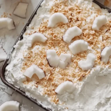 Coconut Cream Lush in Sheet Pan: The Ultimate Dessert Delight 6 Coconut Cream Lush in Sheet Pan: The Ultimate Dessert Delight
