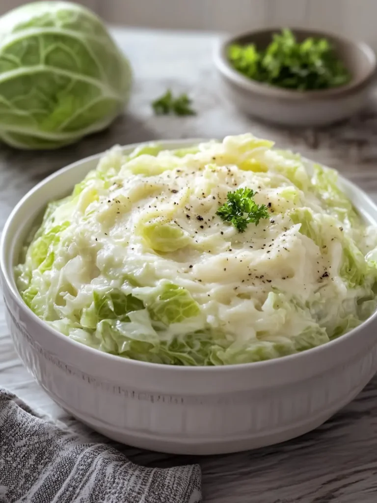 Creamed Cabbage Bliss: A Comforting Side You'll Love 4 Creamed Cabbage