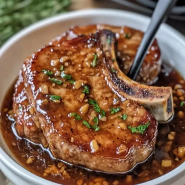Irresistibly Tender Slow Cooker Honey Garlic Glazed Pork Chops 15 Slow Cooker Honey Garlic Glazed Pork Chops