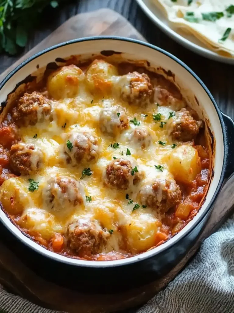 Slow Cooker Cheesy Meatball Potato Bake for Cozy Nights 2 Slow Cooker Cheesy Meatball Potato Bake