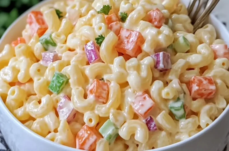 Creamy Classic Filipino Macaroni Salad Recipe