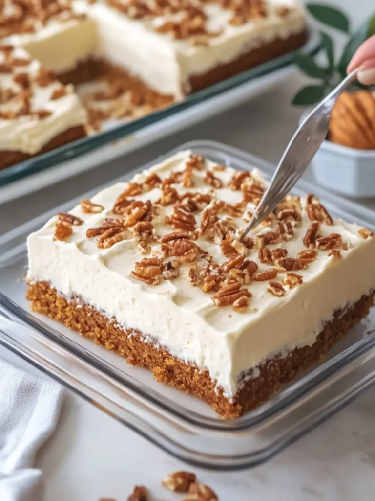 Pumpkin Spice Sheet Cake with Cream Cheese Frosting Magic 2 Pumpkin Spice Sheet Cake with Cream Cheese Frosting
