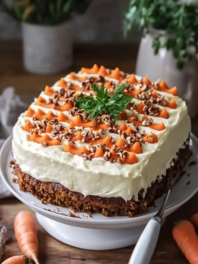 Moist Carrot Cake That Will Steal the Show at Every Party 3 Moist Carrot Cak
