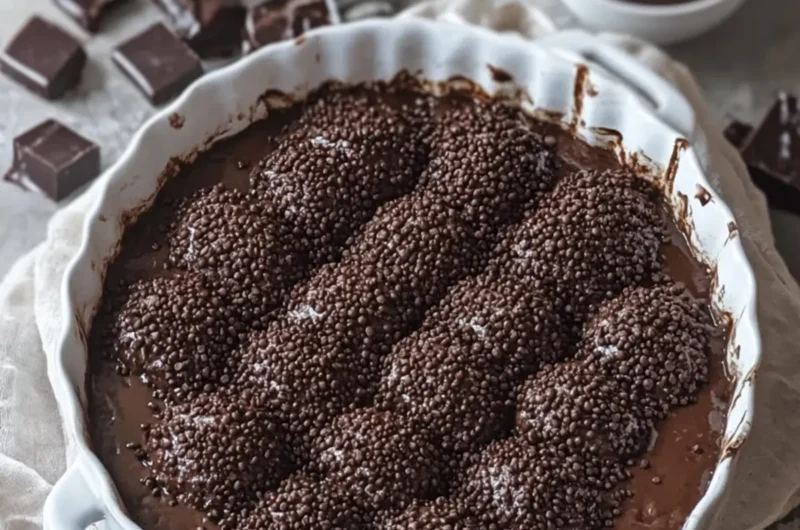 Midnight Mocha Brigadeiros Casserole