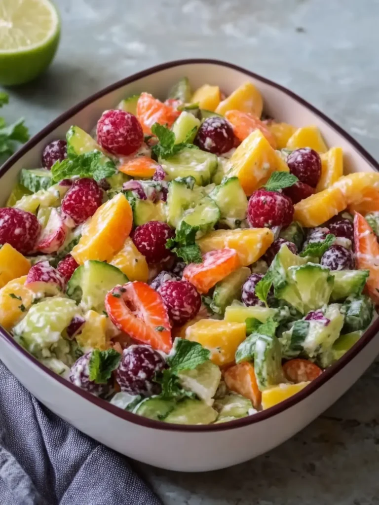 Fruits & Vegetable Salad That Will Refresh Your Tastebuds 4 Fruits & Vegetable Salad