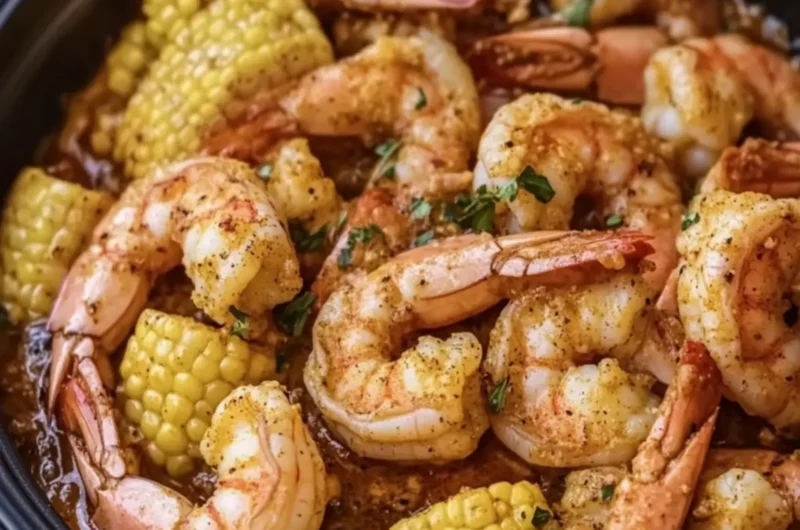 Slow Cooker Cajun Shrimp Boil