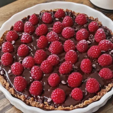Decadent Chocolate Raspberry Tart Casserole for Dessert Lovers 16 Chocolate Raspberry Tart Casserole