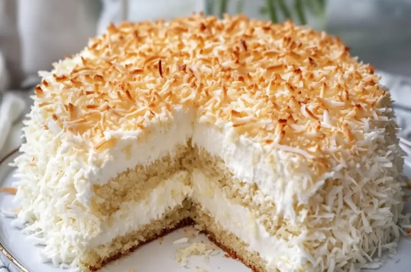 Creamy Coconut Cake