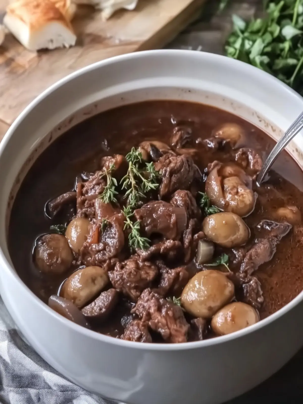 Slow Cooker Red Wine Beef & Mushrooms for Cozy Nights 5 Slow Cooker Red Wine Beef & Mushrooms