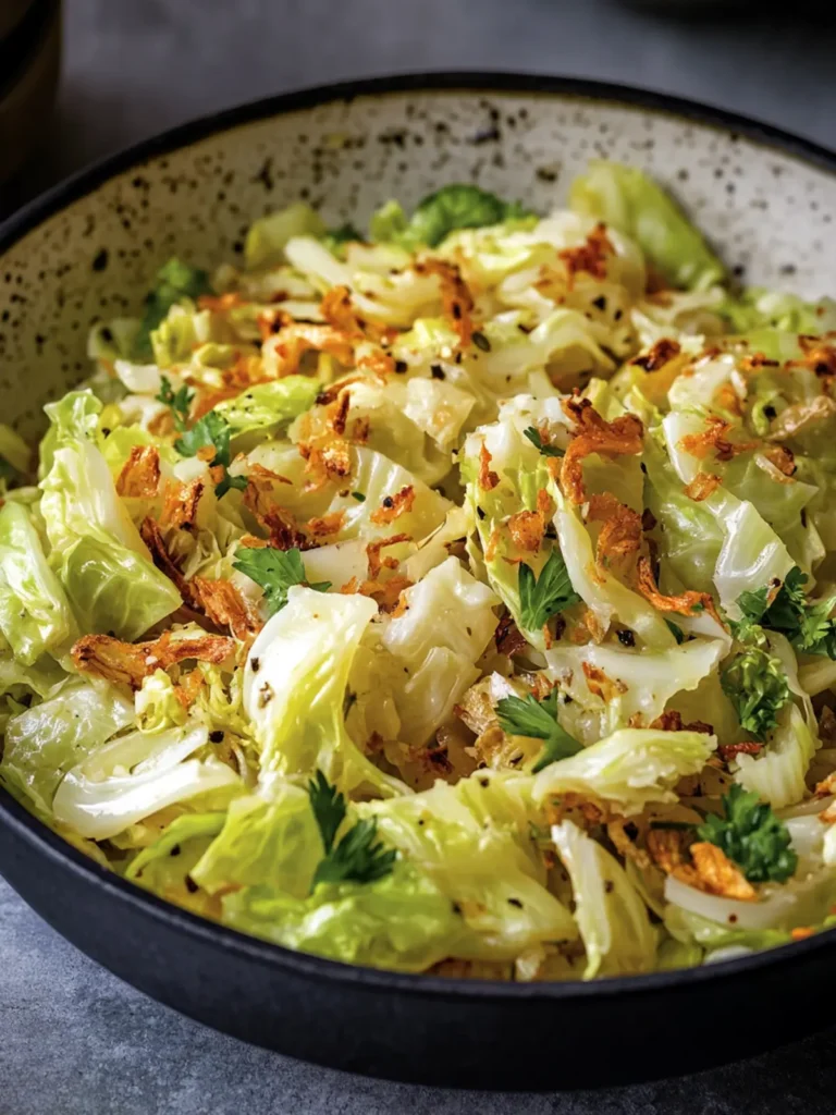 Irresistible Easy Fried Cabbage for a Delicious Dinner