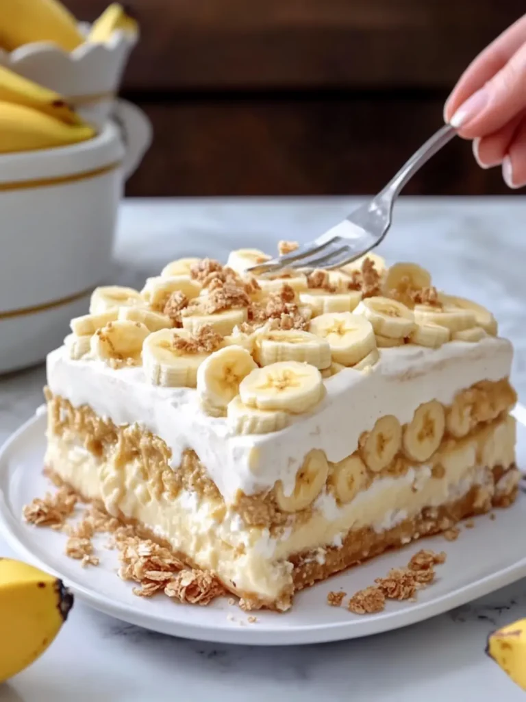 Decadent No-Bake Banana Pudding Dessert Lasagna Bliss 3 Decadent No-Bake Banana Pudding Dessert Lasagna