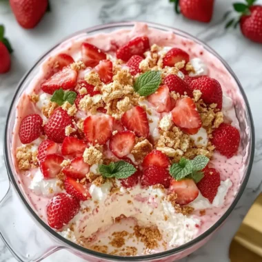 Delicious Strawberry Cheesecake Salad You’ll Adore! 6 Delicious Strawberry Cheesecake Salad You’ll Adore!