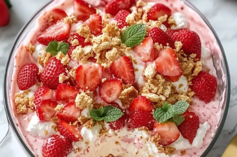 Strawberry Cheesecake Salad