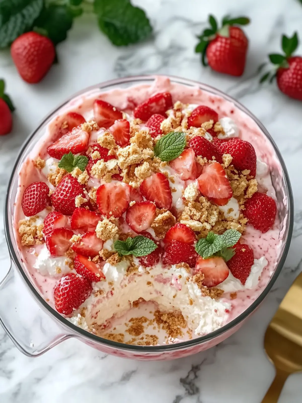 Delicious Strawberry Cheesecake Salad You’ll Adore! 5 Strawberry Cheesecake Salad