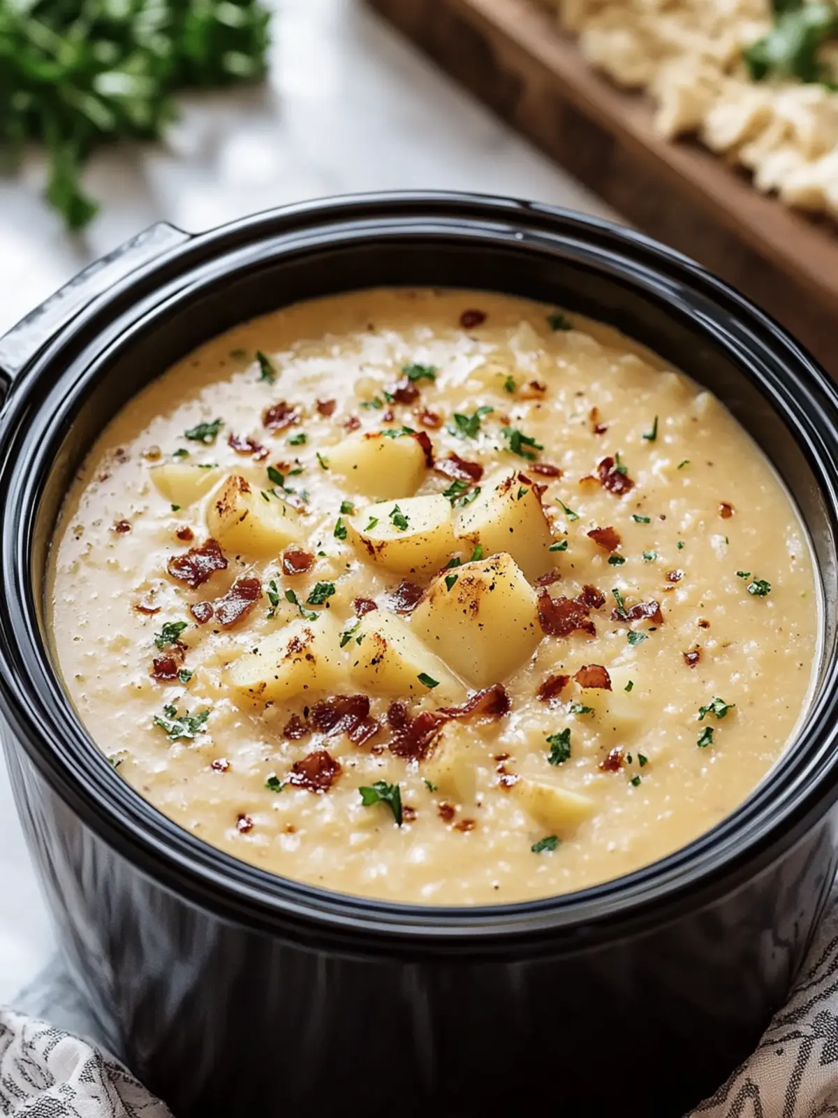 Crock Pot Crack Potato Soup You’ll Crave All Winter Long 5 Crock Pot Crack Potato Soup