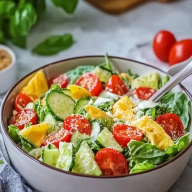 Easiest Creamy Salad That Will Wow Your Taste Buds