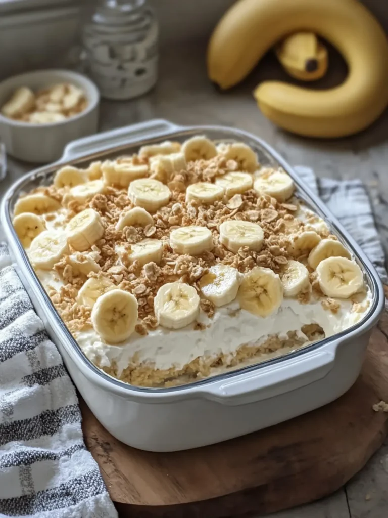 Banana Cream Lush Casserole: A Dreamy Treat for Dessert Lovers 3 Banana Cream Lush Casserole