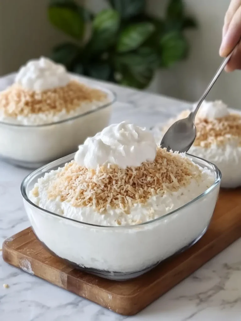 No-Bake Coconut Cream Dream Dessert That Will Wow Everyone 4 No-Bake Coconut Cream Dream Dessert