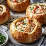 Stuffed Seafood Bread Bowls