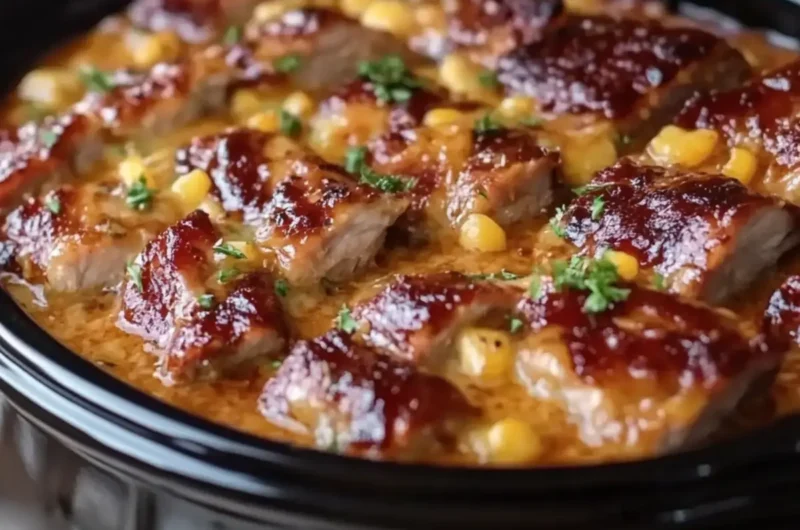 Slow Cooker Tax Day Ribs