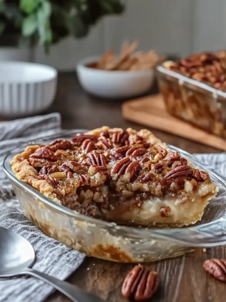 Irresistible Condensed Milk Pecan Pie Casserole Bliss 4 Condensed Milk Pecan Pie Casserole