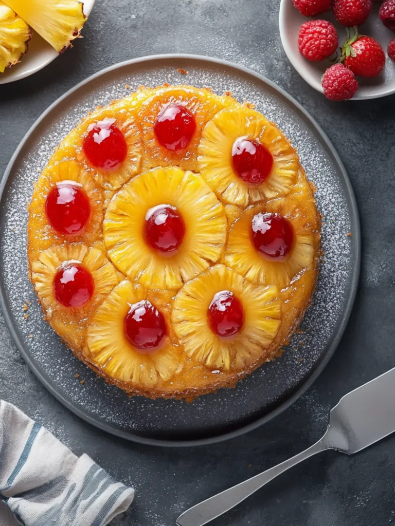 Pineapple Upside-Down Cake