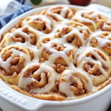 Irresistible Apple Pie Cinnamon Roll Casserole for Cozy Mornings