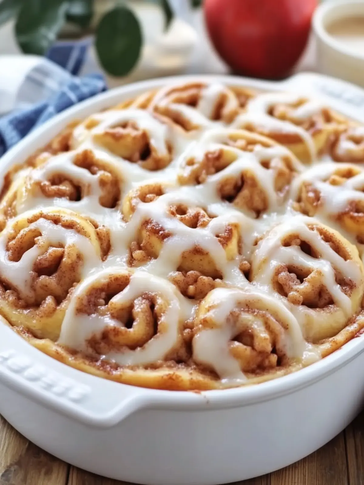 Irresistible Apple Pie Cinnamon Roll Casserole for Cozy Mornings 5 Apple Pie Cinnamon Roll Casserole