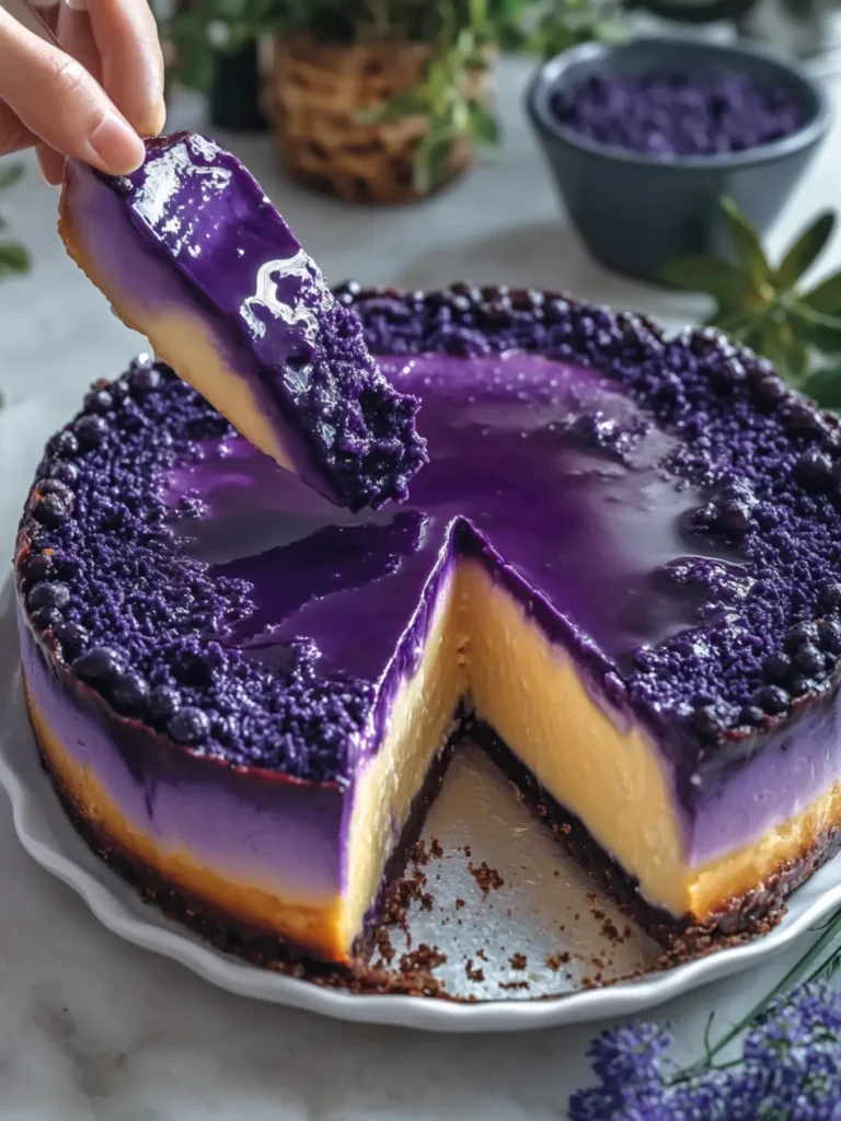 Delicious Ube Biko Flan: A Sweet Twist on a Classic Treat 4 Ube Biko Flan