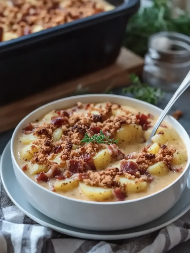 Smoky Bacon Ranch Potato Soup to Cozy Up Your Dinner Table 4 Smoky Bacon Ranch Potato Soup
