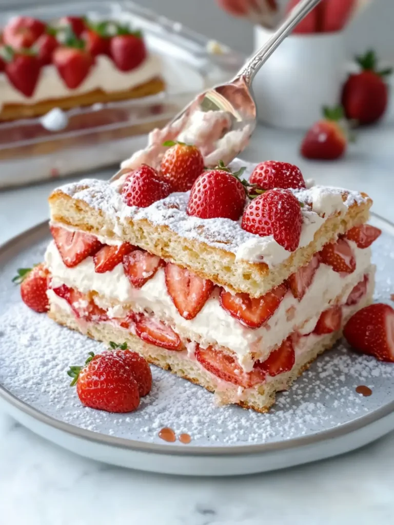 Strawberry Éclair Cake That Will Wow Your Taste Buds 2 Strawberry Éclair Cake