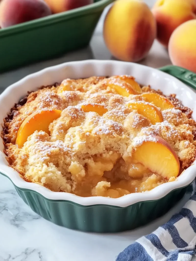 Sugar-Free Easy 3-Ingredient Peach Cobbler You'll Love 3 Sugar-Free Easy 3-Ingredient Peach Cobbler
