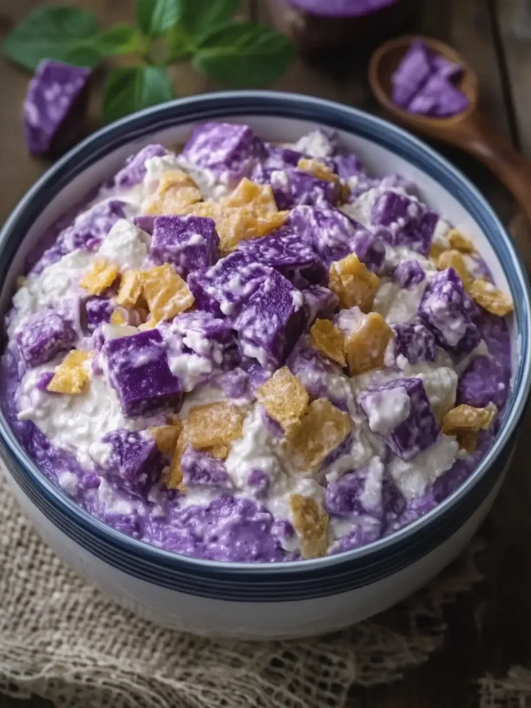 Creamy Ube Macapuno Salad: A Delightful Treat for Everyone 3 Creamy Ube Macapuno Salad