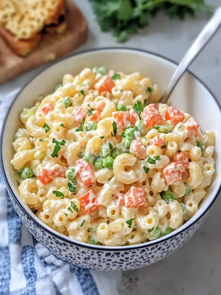 Hawaiian Creamy Macaroni Salad That’s a Flavor Party! 4 Hawaiian Creamy Macaroni Salad