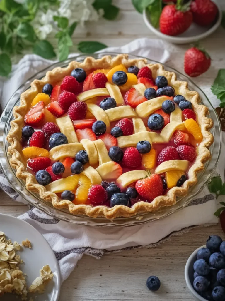 Irresistible Summer Fruit Pie That Screams Fresh Flavor 2 Summer Fruit Pie