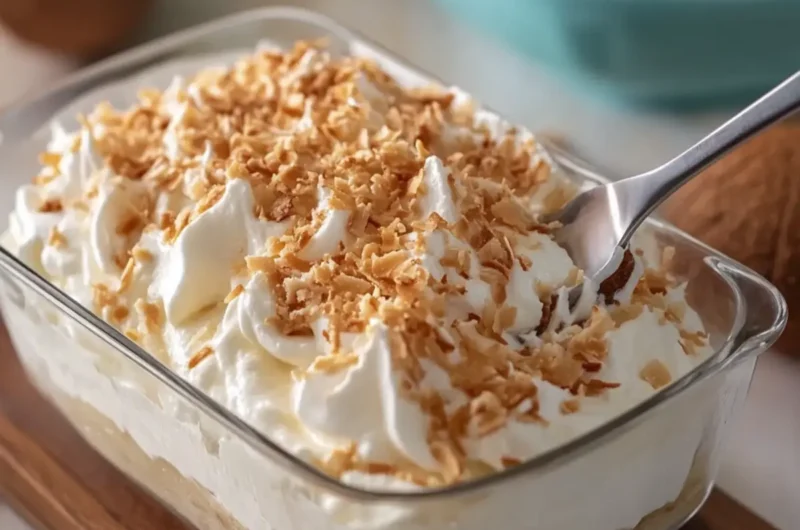 No-Bake Coconut Cream Dream Dessert