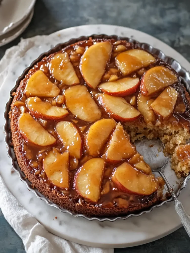 Irresistible Caramel Apple Upside-Down Cake to Savor 4 Caramel Apple Upside-Down Cake