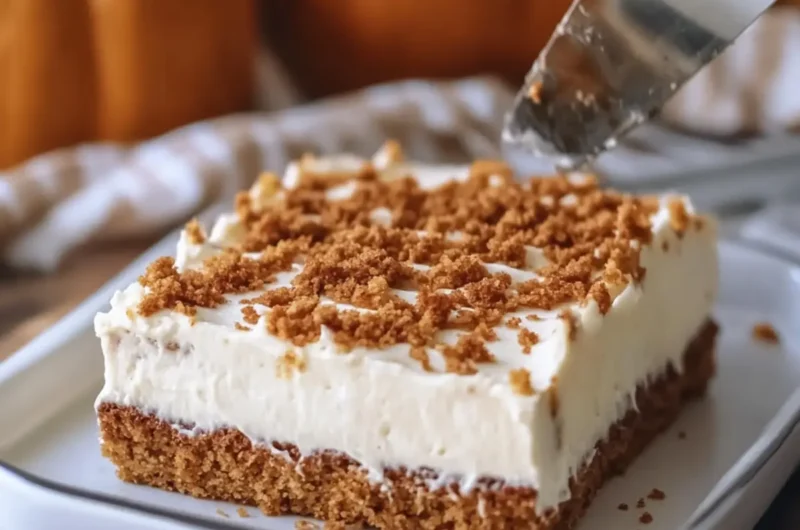 Pumpkin Spice Sheet Cake with Cream Cheese Frosting
