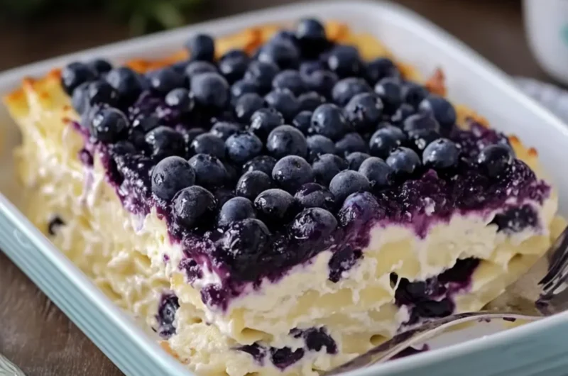 Blueberry Dessert Lasagna