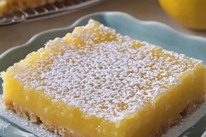 3-Ingredient Lemon Bars