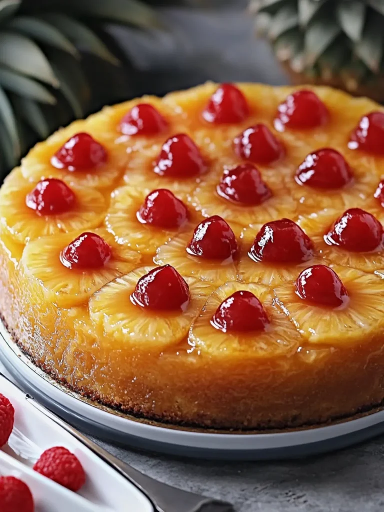 Irresistible Pineapple Upside-Down Cake for Sweet Moments 3 Pineapple Upside-Down Cake