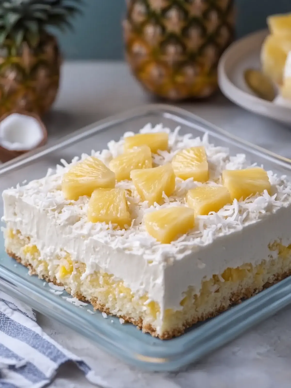 Delicious Pineapple Coconut Cream Sheet Cake You'll Love 5 Pineapple Coconut Cream Sheet Cake