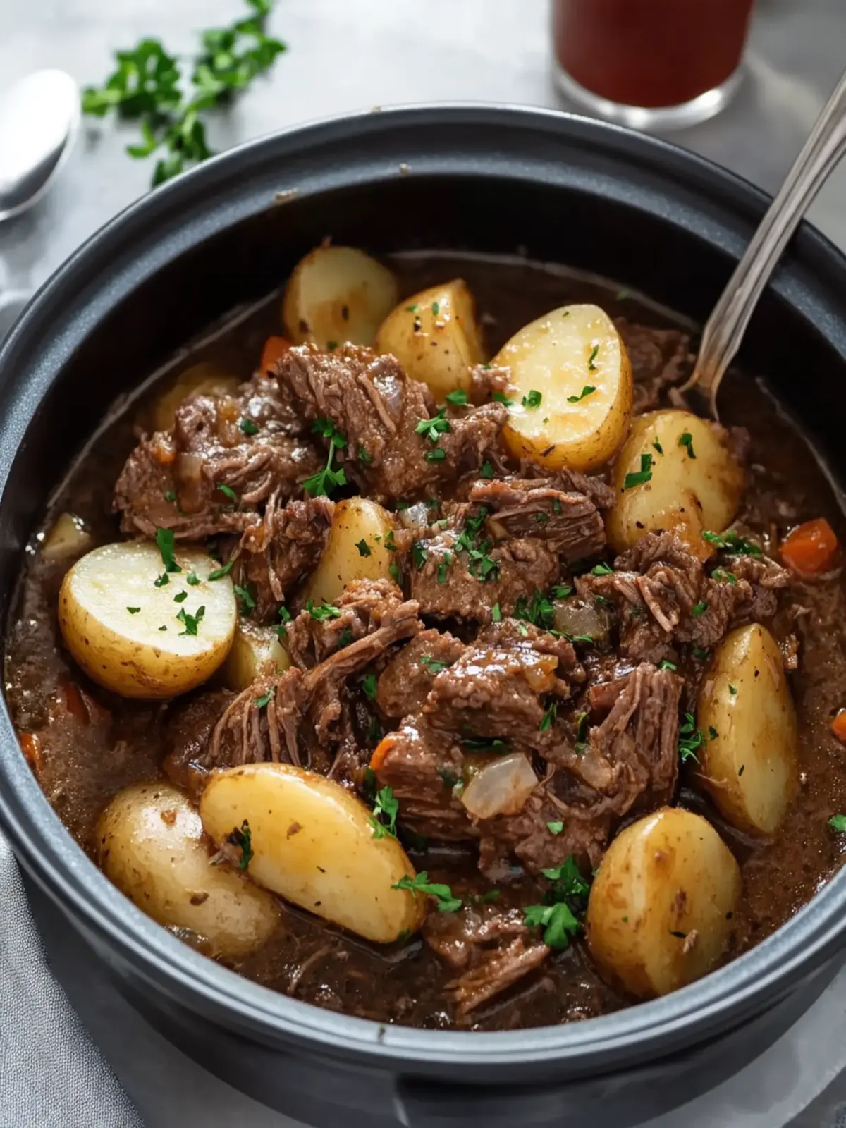 Savory Slow Cooker Beef and Potatoes for Cozy Nights 5 Slow Cooker Beef and Potatoes