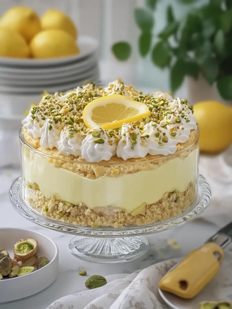 Lemon Pistachio Cream Dessert That'll Wow Your Taste Buds 4 Lemon Pistachio Cream Dessert