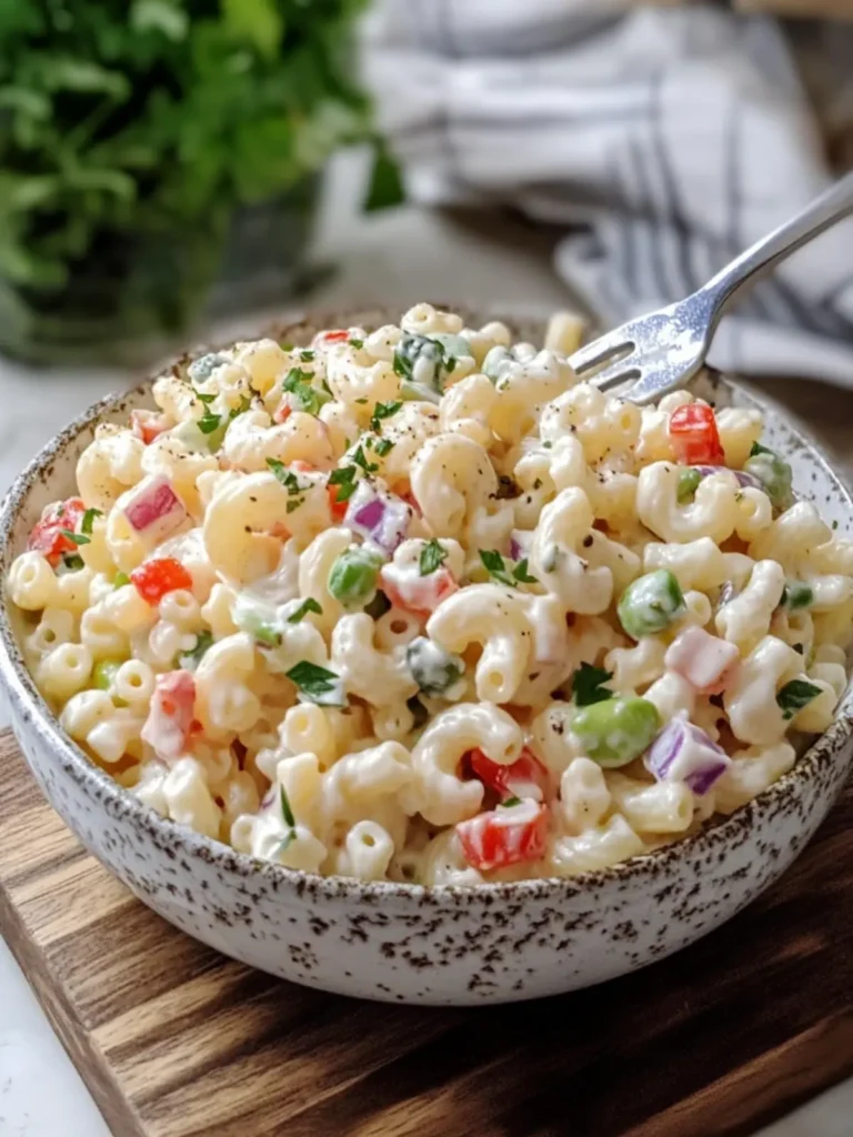 Creamy Macaroni Salad You'll Crave All Summer Long 3 Creamy Macaroni Salad