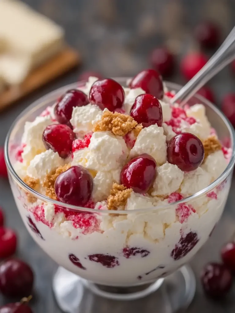 Delicious Cherry Cheesecake Fluff That’s Simply Irresistible 3 Cherry Cheesecake Fluff