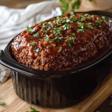 Irresistible Slow Cooker Saucy Meatloaf for Cozy Nights 7 Irresistible Slow Cooker Saucy Meatloaf for Cozy Nights