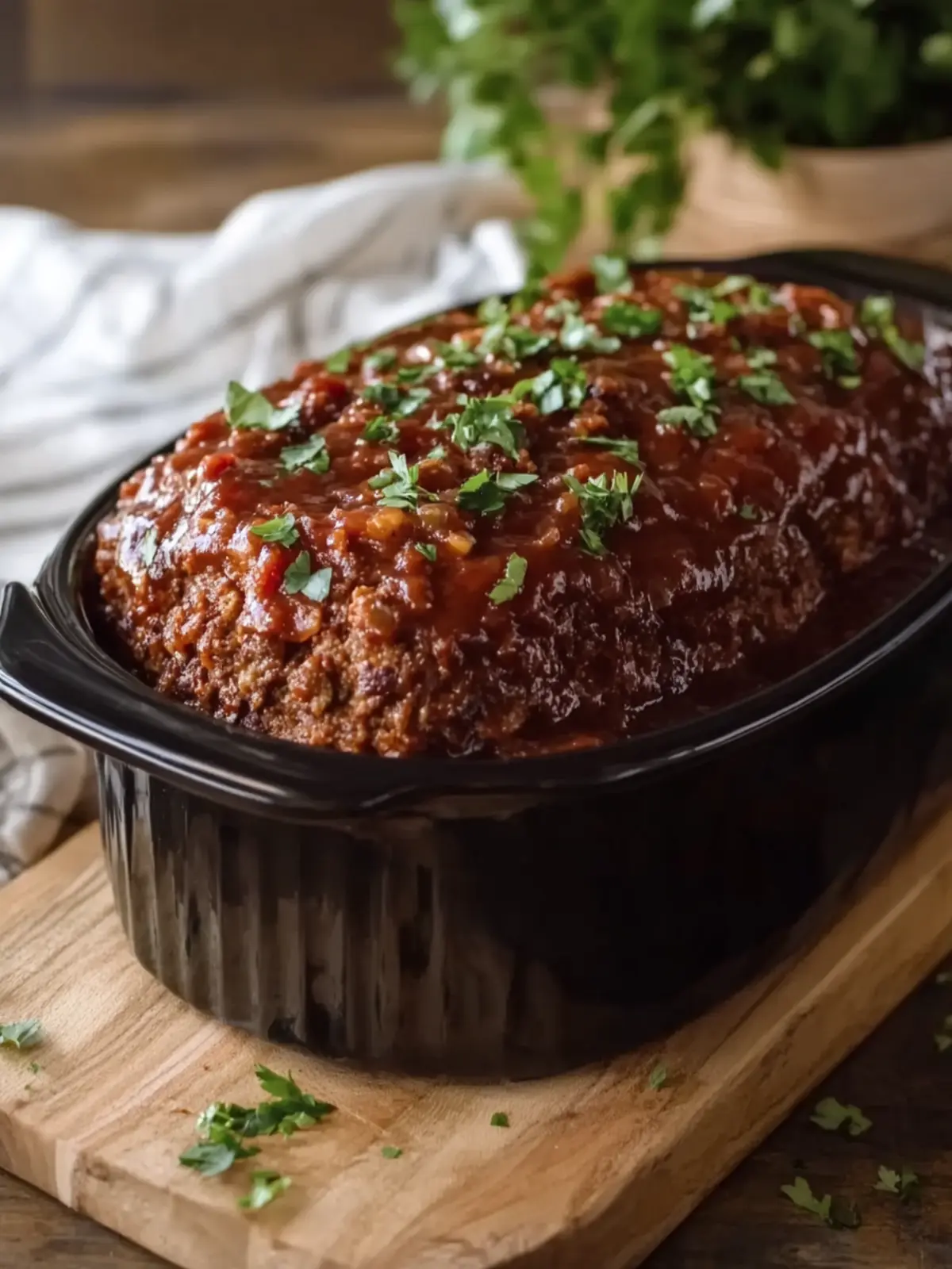 Irresistible Slow Cooker Saucy Meatloaf for Cozy Nights 5 Slow Cooker Saucy Meatloaf