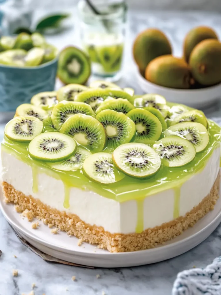 Kiwi Lime Cheesecake Dream